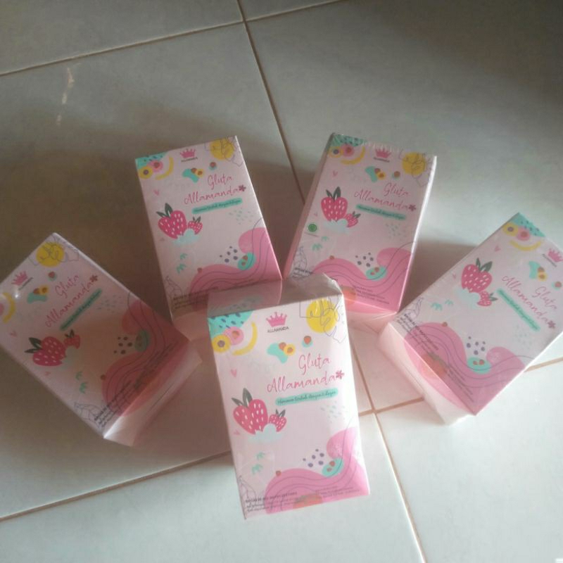 GLUTA ALAMANDA MINUMAN COLLAGEN BPOM