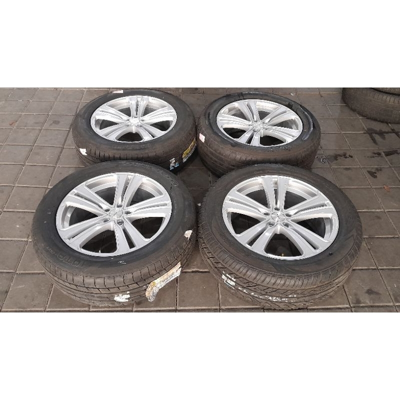 VELG DAN BAN BEKAS MOBIL RACING HSR ZINIX RING 20 LEBAR 8.5 BAUT 5X114.3