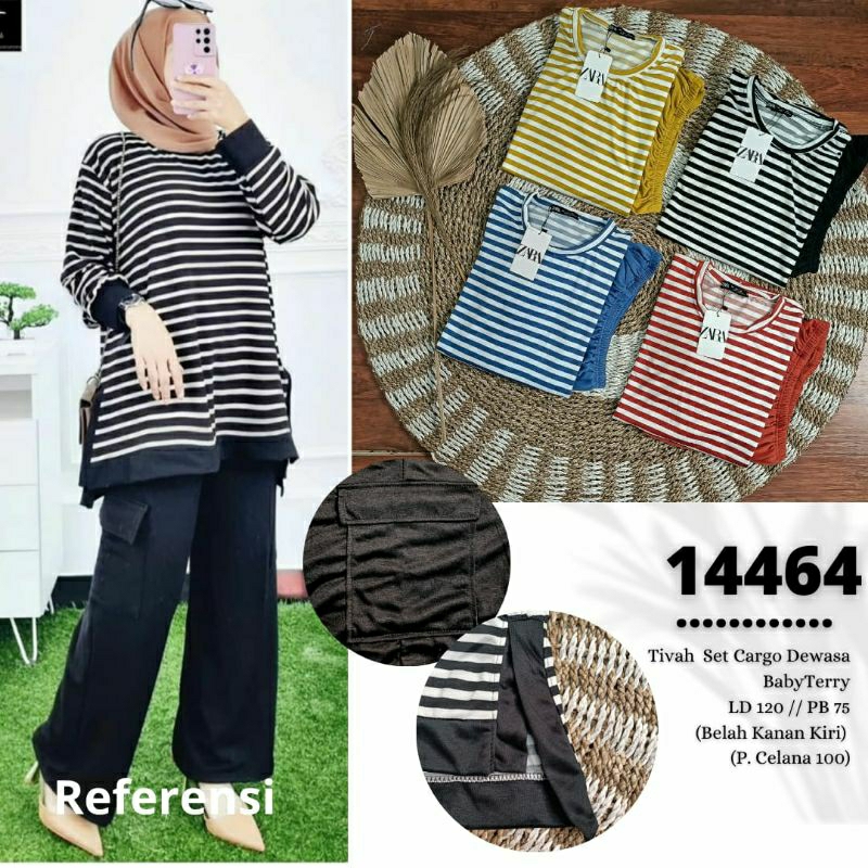 One Set Setelan Baju wanIta Knit Zara
