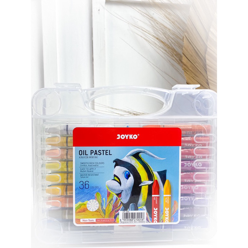 

Joyko Oil Pastel 36 warna / Krayon minyak 36 warna MURAH ORIGINAL