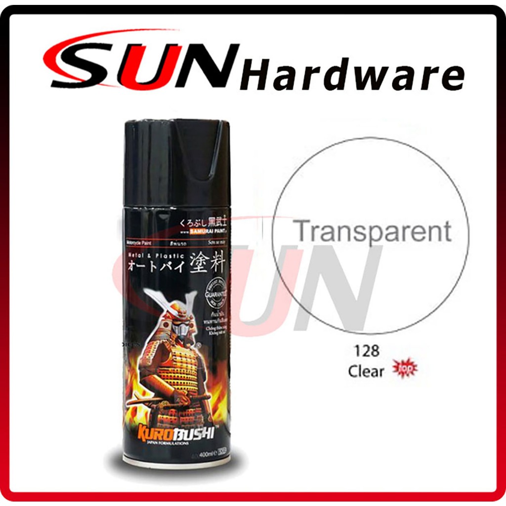 Pilox Samurai 400 ml Clear 128 Pilox Pylox Gloss Mengkilap