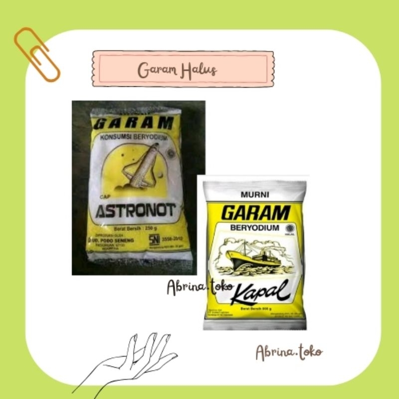 

Garam Beryodium Cap Kapal