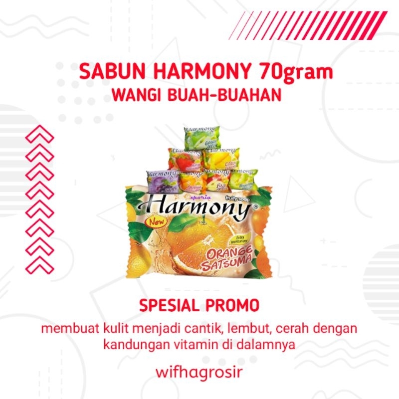 Sabun harmony 70 gram sabun mandi batang sabun batang murah