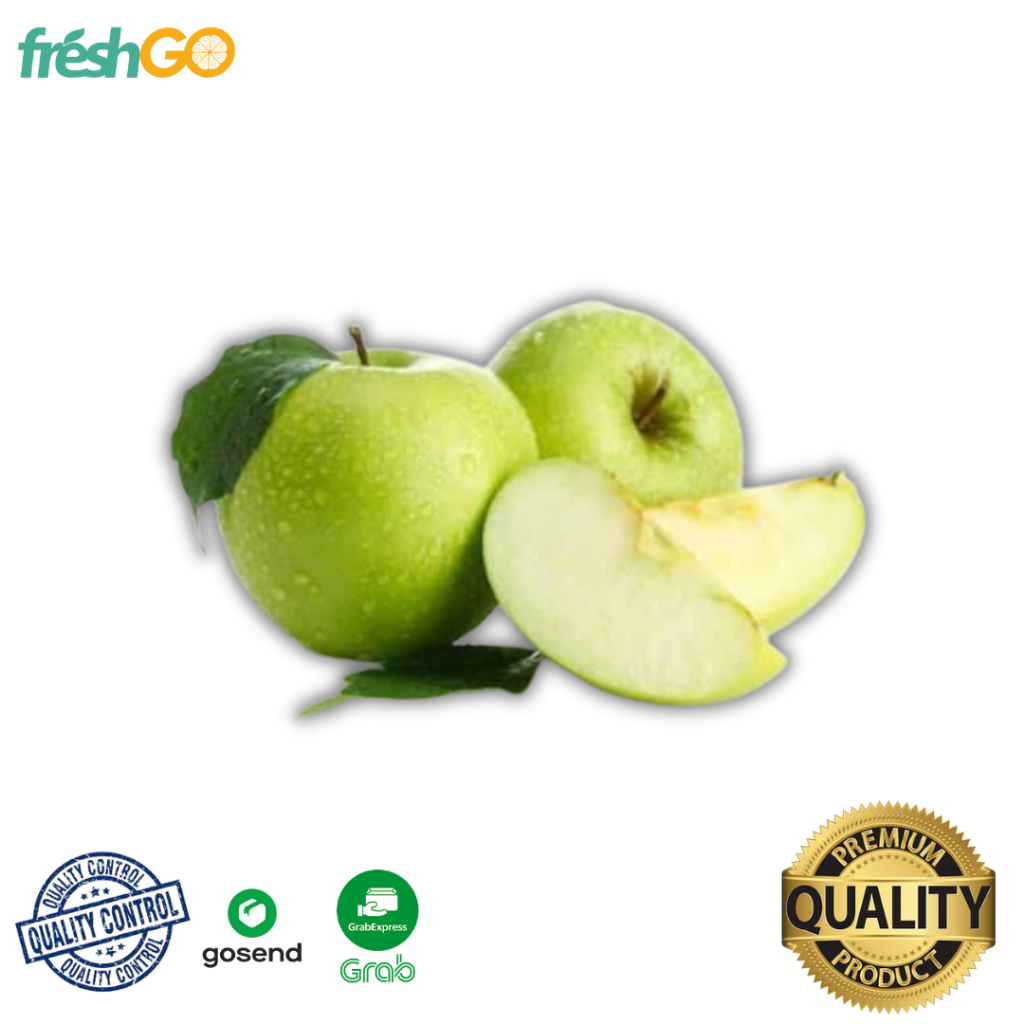 Apel Hijau Granny Smith Green Apple Import Fresh Go