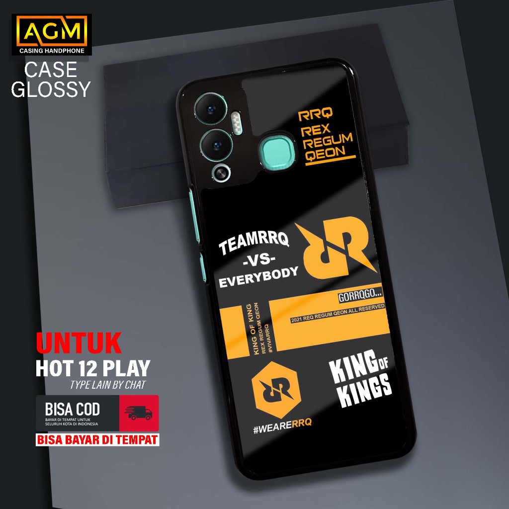 Case Infinix Hot 12 Play -RRQ- Casing infinix- Case Hp infinix Hot 12 play Hot 12i Hot 11s Nfc Hot 1