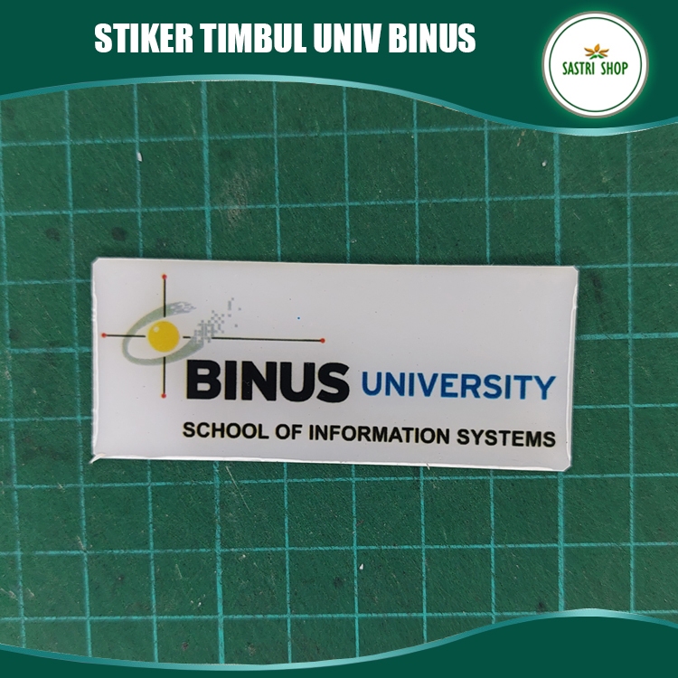 

Stiker Timbul atau Stiker Emblem Universitas Binus Limited Edition!!!