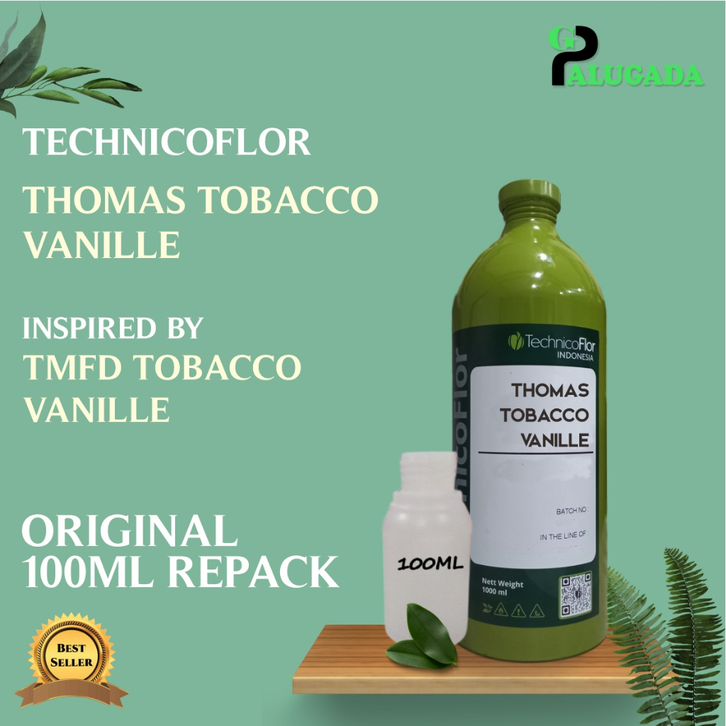Bibit Parfum Murni THOMAS TOBACCO VANILLE | TCF 100ML REPACK