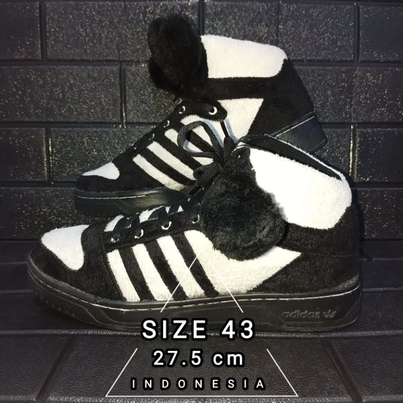 Adidas Jeremy Scott Panda Bear, Sise 43 (U42612) Adidas JS Wings, JS Panda, Non Kepala Panda > JnT