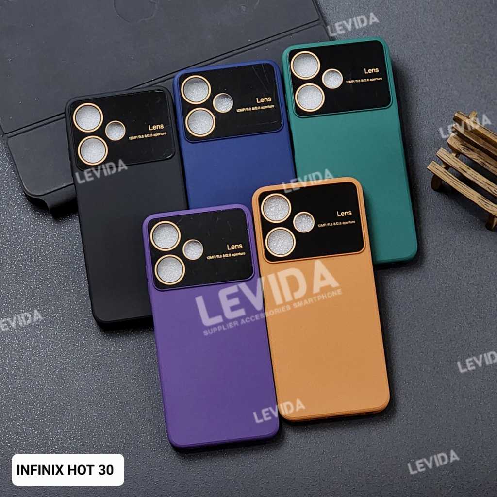 Infinix Hot 30 4G Infinix Hot 30I Infinix Hot 30 Play Case Big Lens Macaron Infinix Hot 30 4G Infini
