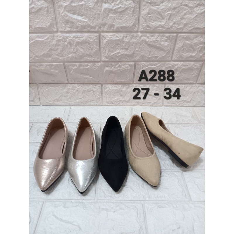 pansus pesta anak perempuan size 27-34/Pansus import anak perempuan size 27-34/Flat shoes anak perem