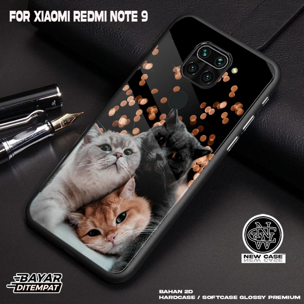 Case XIAOMI REDMI NOTE 9 - Casing Hp Terbaru 2023 Newcase [ CAT] Silikon Hp Mewah - Kesing Hp  XIAOM