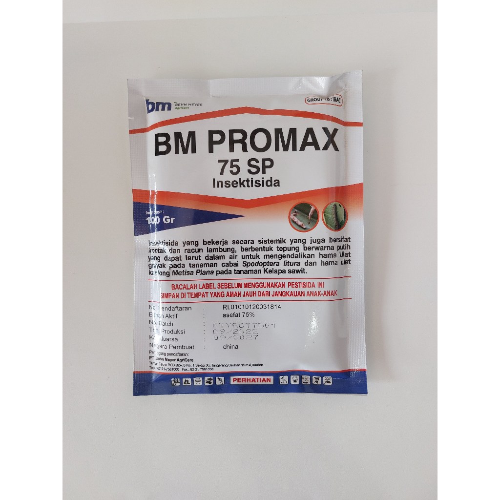 BM PROMAX 75SP 100gr Insektisida racun / obat hama