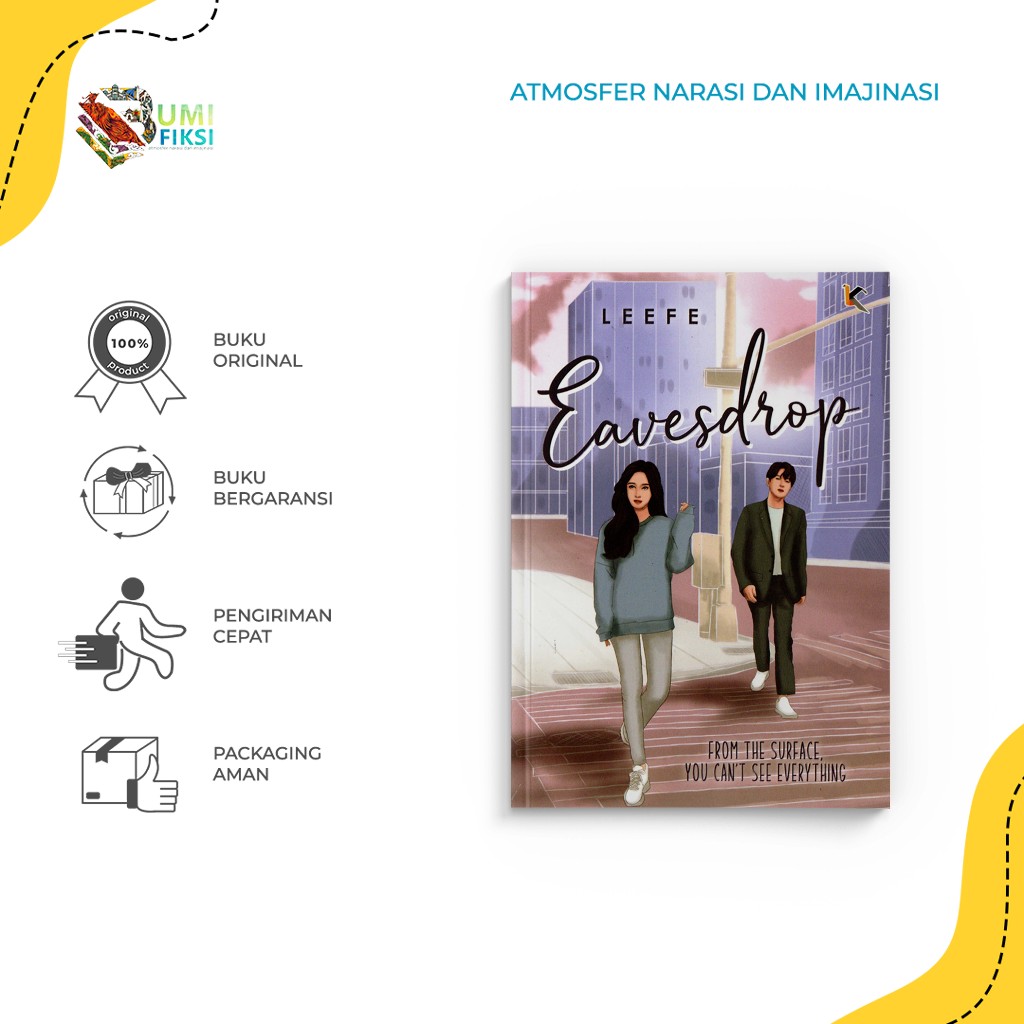 Buku Novel Eavesdrop - Kata Depan - Leefe - Bumi Fiksi