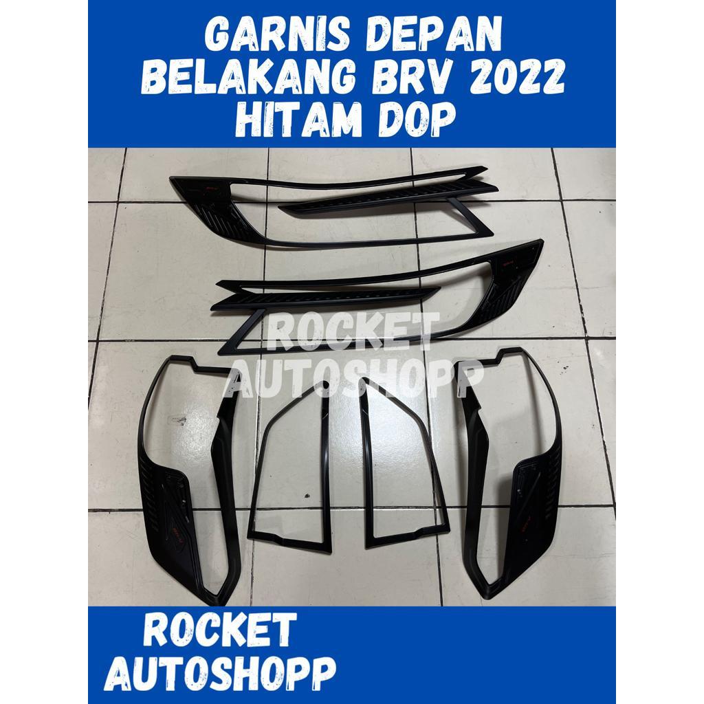 Garnis Lampu Depan Belakang Brv 2022 Hitam Doff