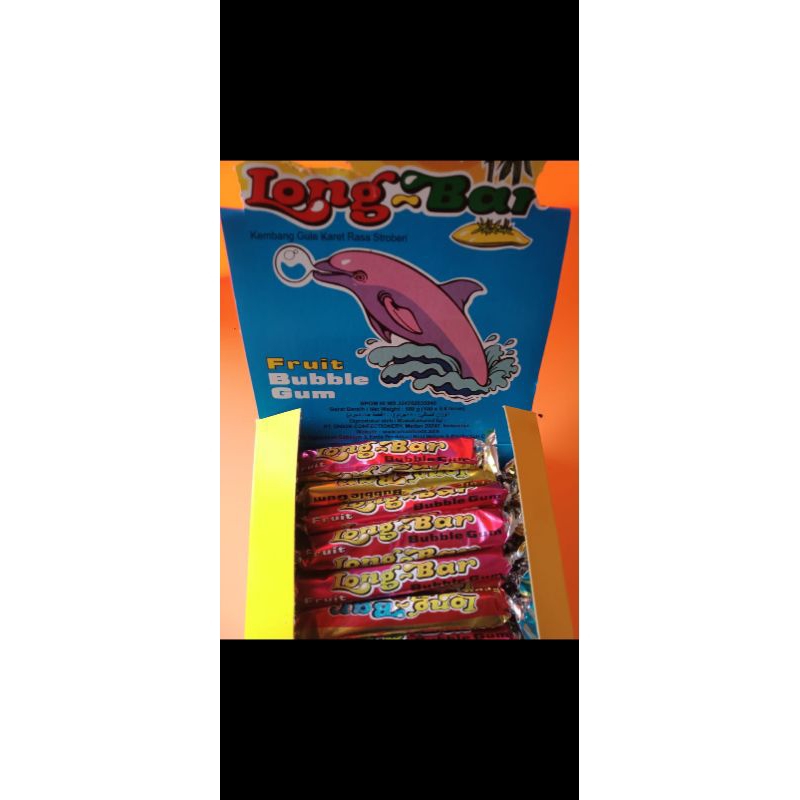 

Permen Karet Long Bar Jajanan Jadul (Snack)