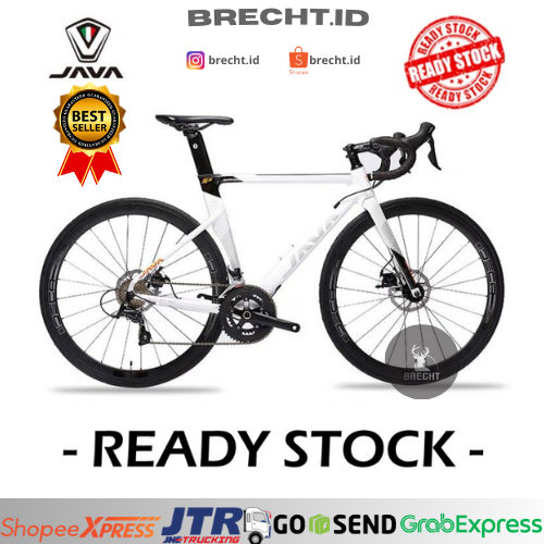 Road Bike Sepeda Balap JAVA Siluro 3 Discbrake 18 Speed