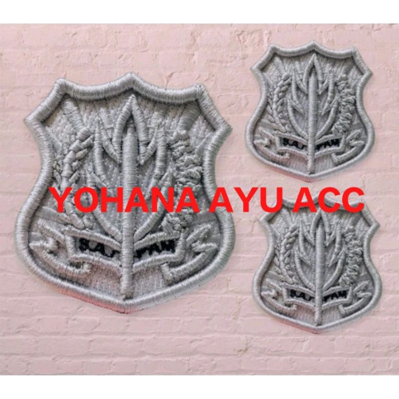 LOGO SATPAM BORDIR / BORDIR SATPAM / LOGO BORDIR SCURITY / BORDIR SCURITY / EMBLEM SCURITY / EMBLEM 