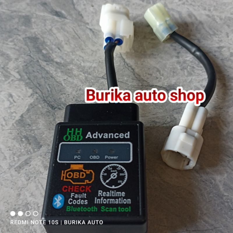 paket alat scanner obd2 advance motor injeksi Honda ke yamaha