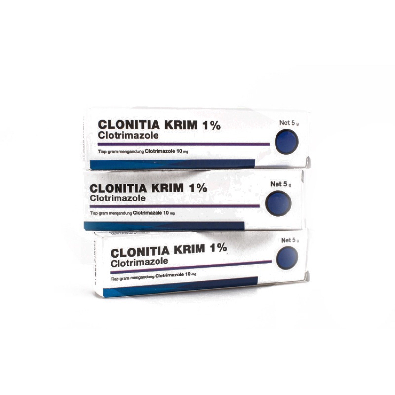 Clonitia Cream 1% - Clotrimazole - Salep Mengatasi Jamur