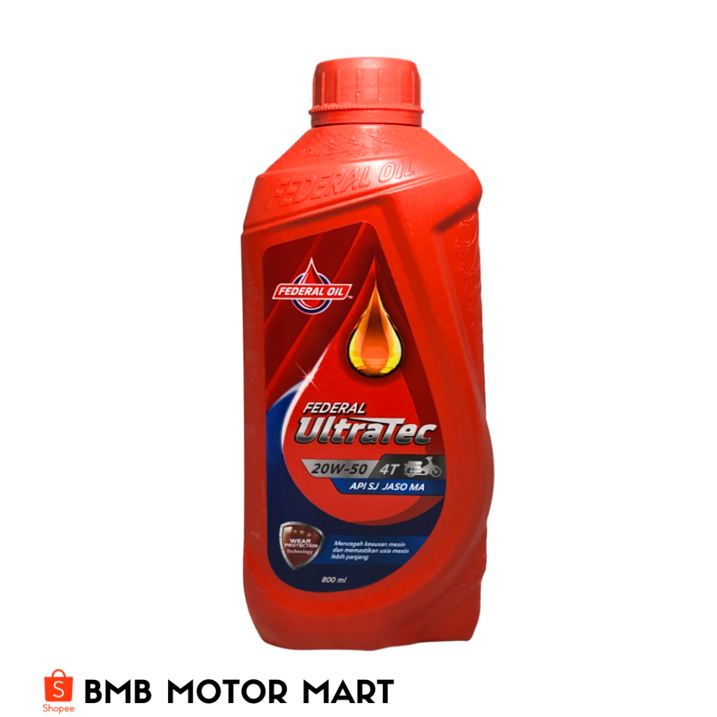 OLI ULTRATEC FEDERAL 20W-50 0,8L ORIGINAL ASLI