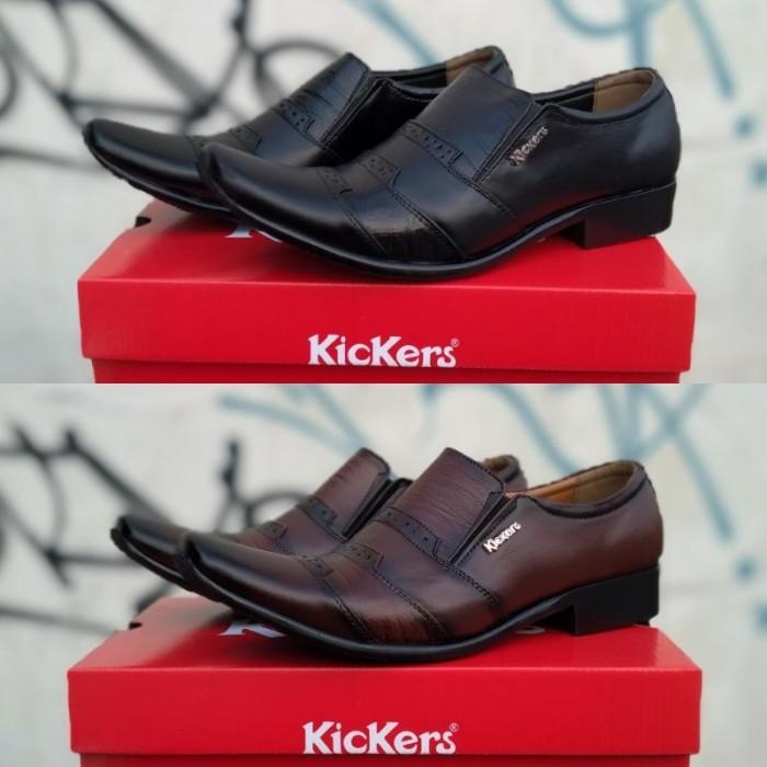 sepatu pantopel kickers original 2203 Sepatu Kerja Formal Pantofel Kickers kantor