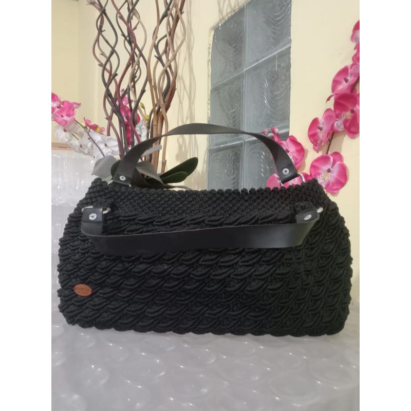 TAS WANITA ANYAMAN TALI KUR - de SISTAA BAG