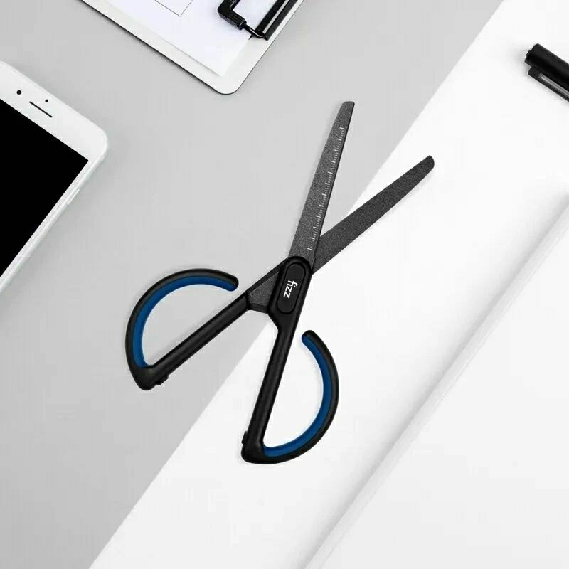 

Fizz Scissors Scale Gunting Prakarya / Gunting fizz Anti Lem