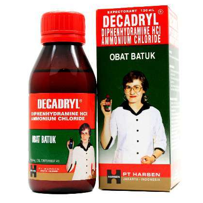 DECADRYL SIRUP 60 ML DECADRYL EXPECTORAN SIRUP BATUK BERDAHAK DECADRYL