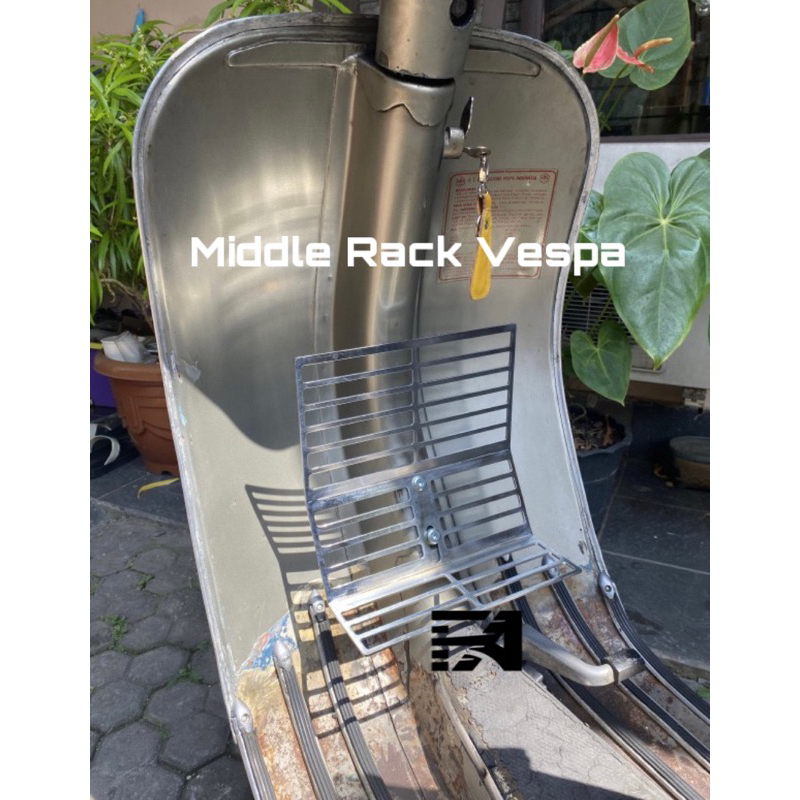 Middle Rack Vespa Rak Tengah Vespa Super Sprint Vbb Pts Darling