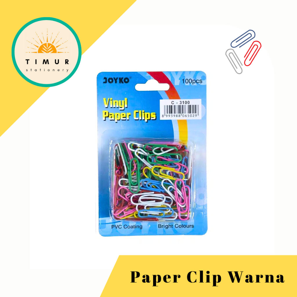 

Paper Clip Klip Penjepit Kertas Joyko per Pc