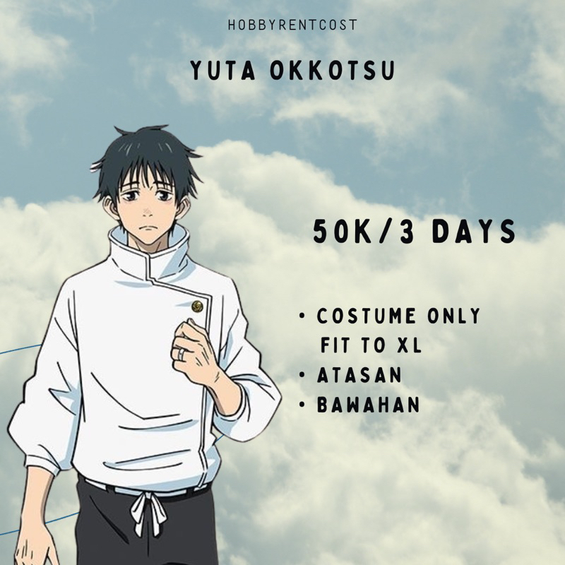 Rental Cosplay Yuta Okuttsu Jujutsu Kaisen