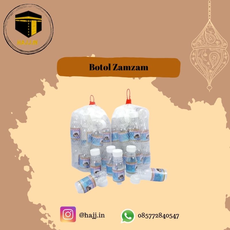 

Botol Air Zamzam isi 25pcs