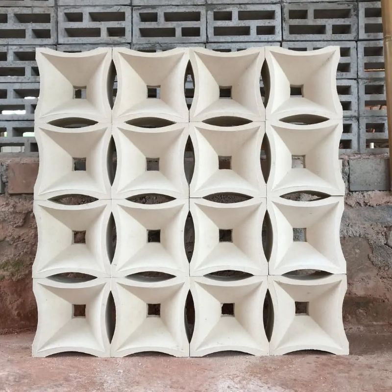 Roster corong loster beton ventilasi udara