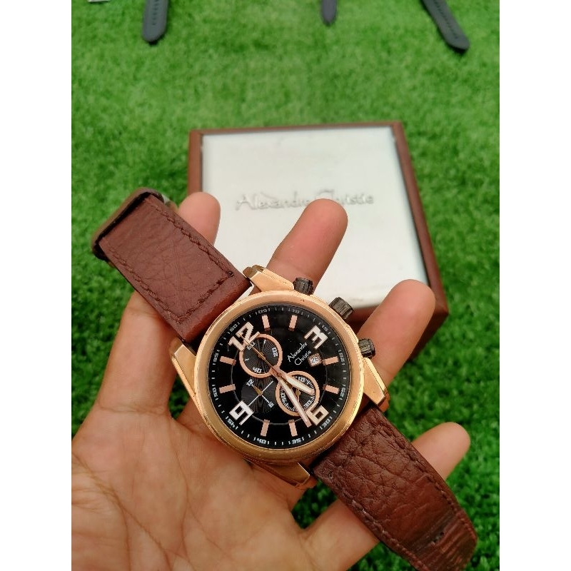 jam tangan alexandre christie 6380MC