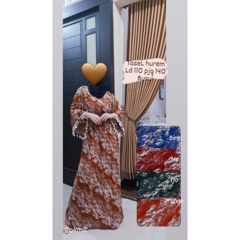 Daster klok / daster batik klok
