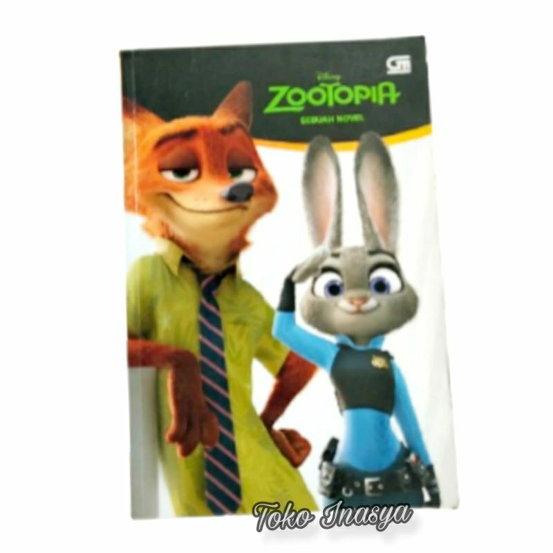NOVEL ZOOTOPIA / DISNEY / ORIGINAL SECOND