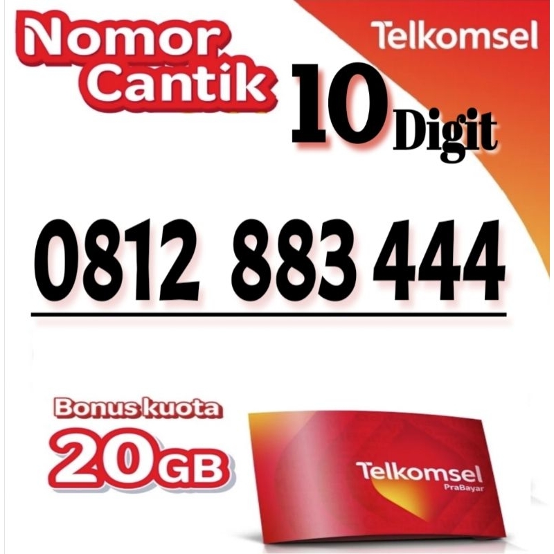 NOMOR CANTIK 10 DIGIT TRIPLE