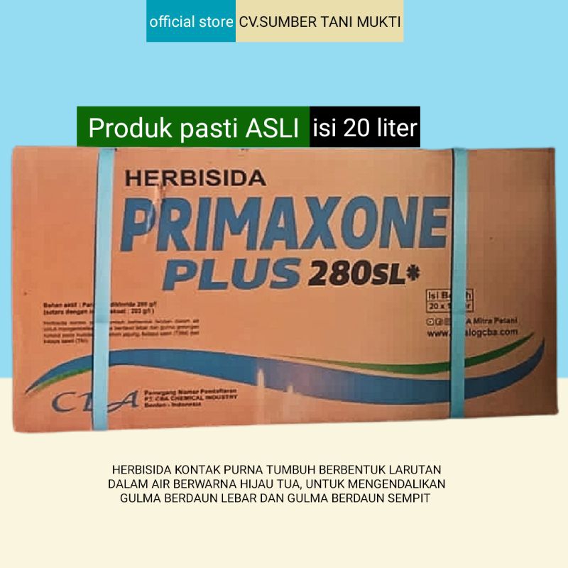 HERBISIDA KONTAK PRIMAXONE 1 DUS (ISI 20LITER)