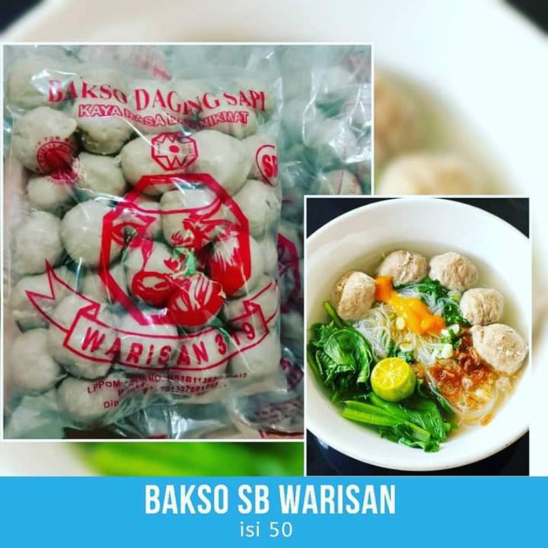 

Bakso SB Warisan isi 50 pcs