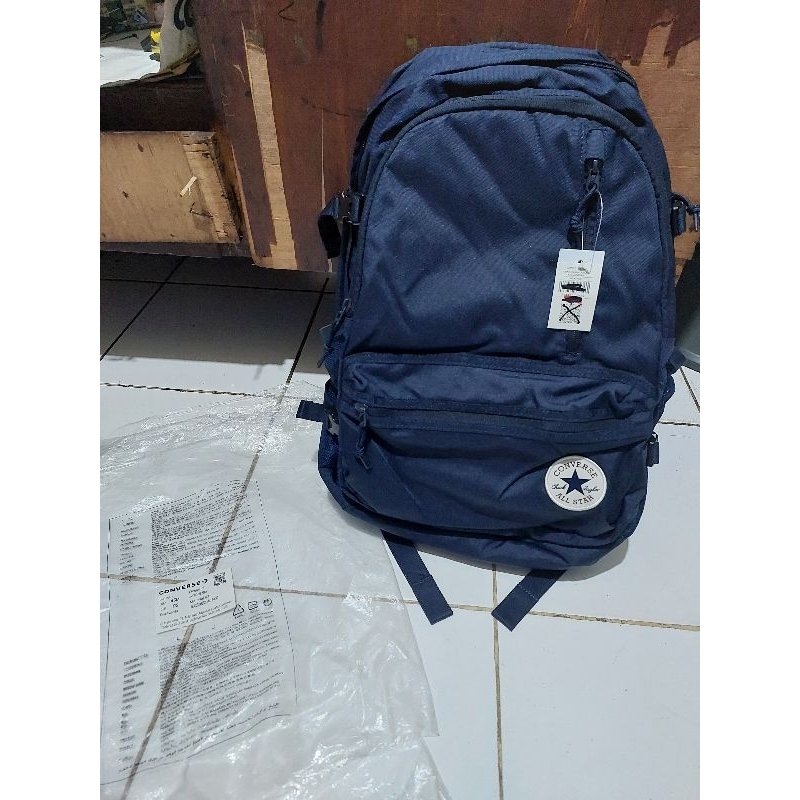 backpack Tas Converse Straight Edge Original