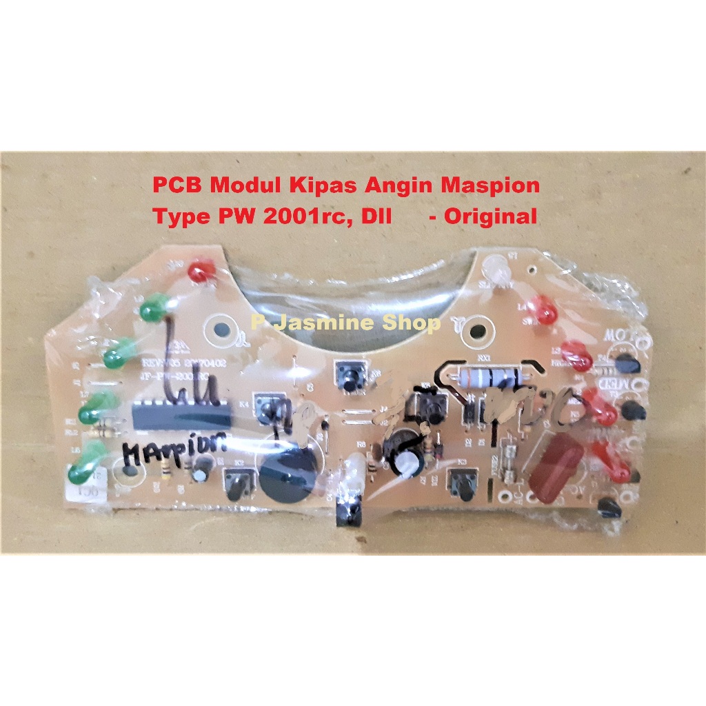 PCB Modul Kipas Angin Remote MASPION PW2001RC Original