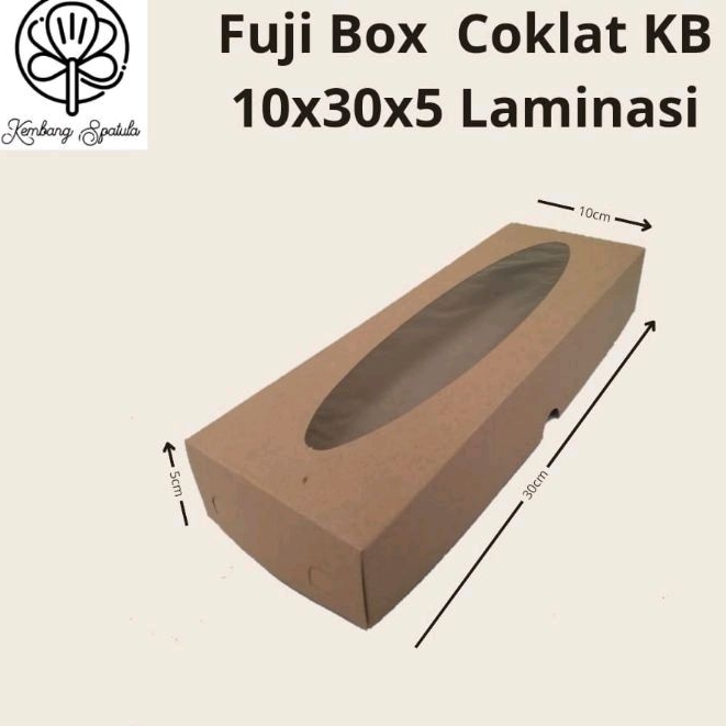 

Fuji Box Coklat KB 10X30X5 Laminasi 10pcs