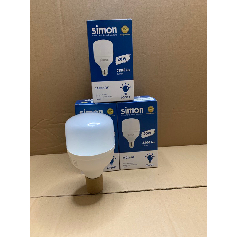 SIMON LAMPU LED 20 WATT 30 WATT 40watt HPB 20WATT BOHLAM 20WATT - HIGH POWER LAMPU JALAN