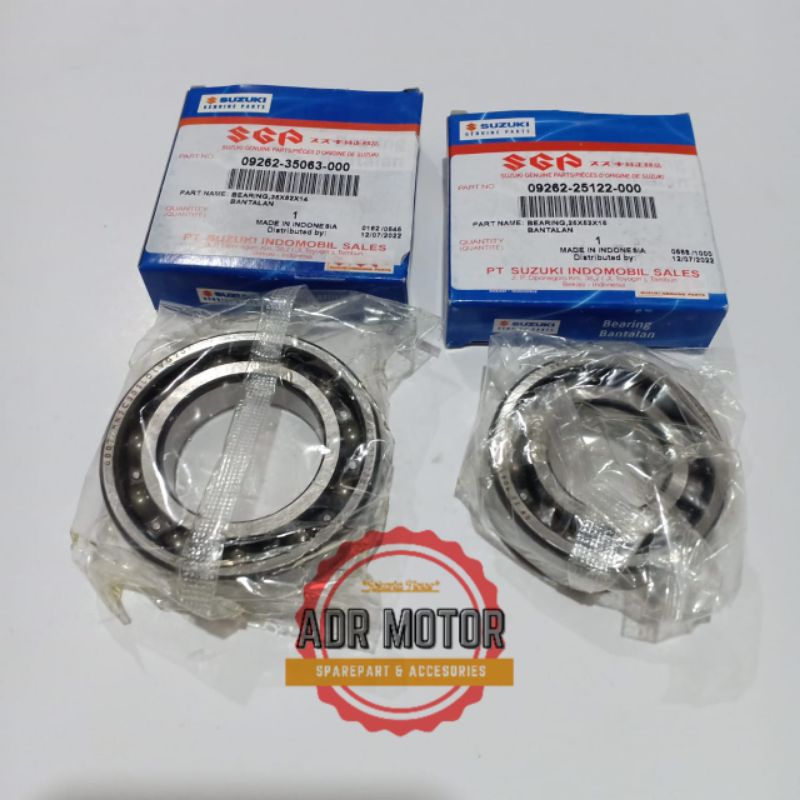 bearing kruk as set kanan kiri smash 6205 6007 original sgp