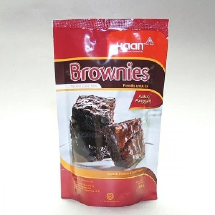 

Haan Premiks untuk Kue Brownies Kukus Panggang Instant Cake Mix Halal 230g / 230 gram Bahan Tambahan Pangan Tepung Serbuk Bubuk Baking Campuran Adonan Brownis Instan Premix Steam Cakes Flour Powder Ready Pekanbaru Riau Indonesia Free Ongkir Ojek Gosend