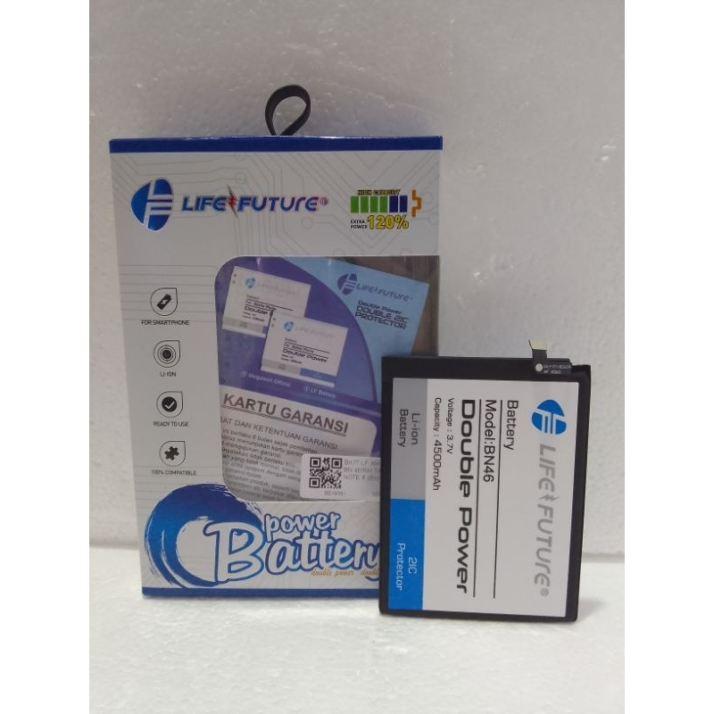 BATRE LF REDMI 7/REDMI NOTE8 / BN46 DOUBLE POWER