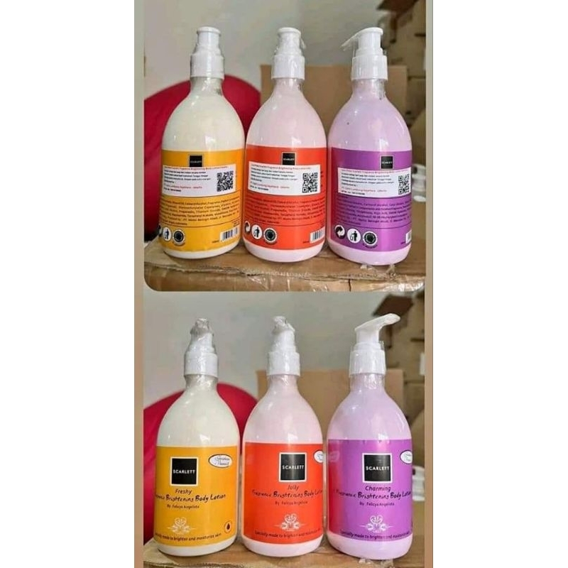 Scarlett Whitening Body Lotion 3 Varian 300ML