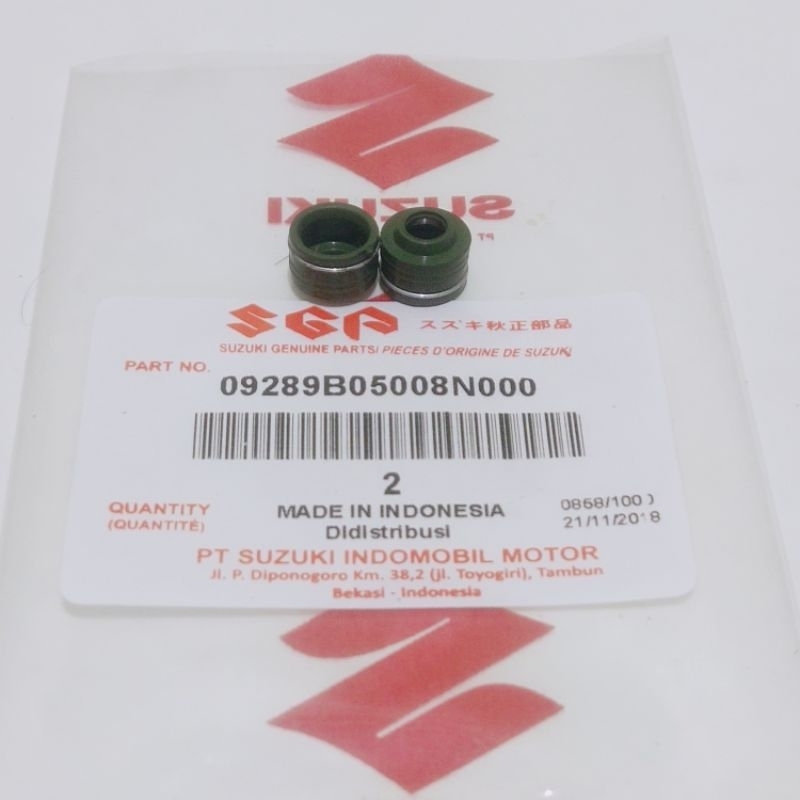 Seal sil klep 1 per set smash shogun hayate spin skydrive skywave letz address nex axelo asli ori or