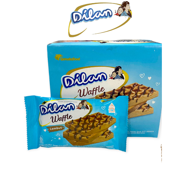 

GARUDA FOOD Dilan Waffle Kue Wafel Lembut PACK (isi 12 pcs)