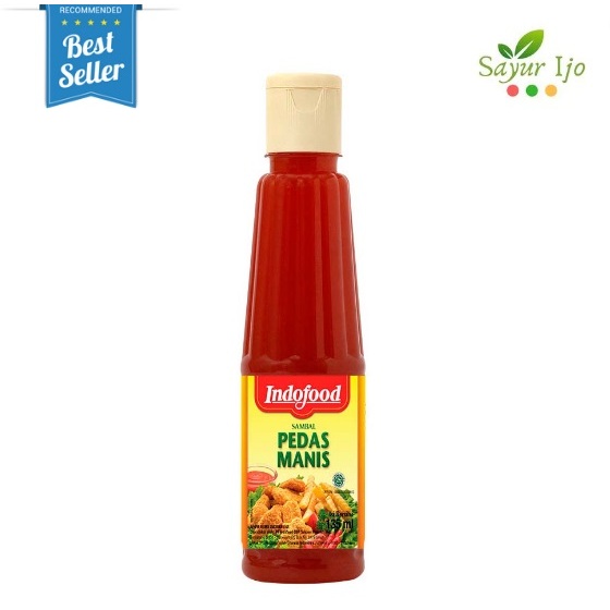 

Indofood Sambal Pedas Manis 135 ML Chili Sauce Bumbu Sambel Cabe Saus Instant